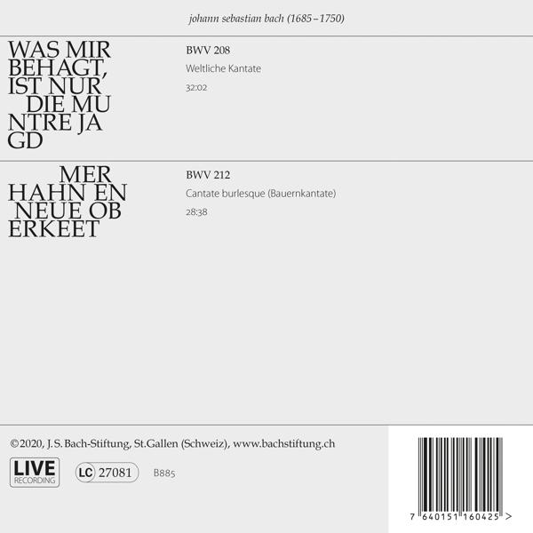 Rudolf Lutz / J.S. Bach-Stiftung - Kantaten No°32  - (CD)