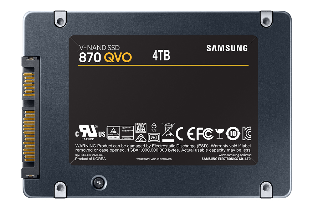 SAMSUNG 870 QVO 4TB