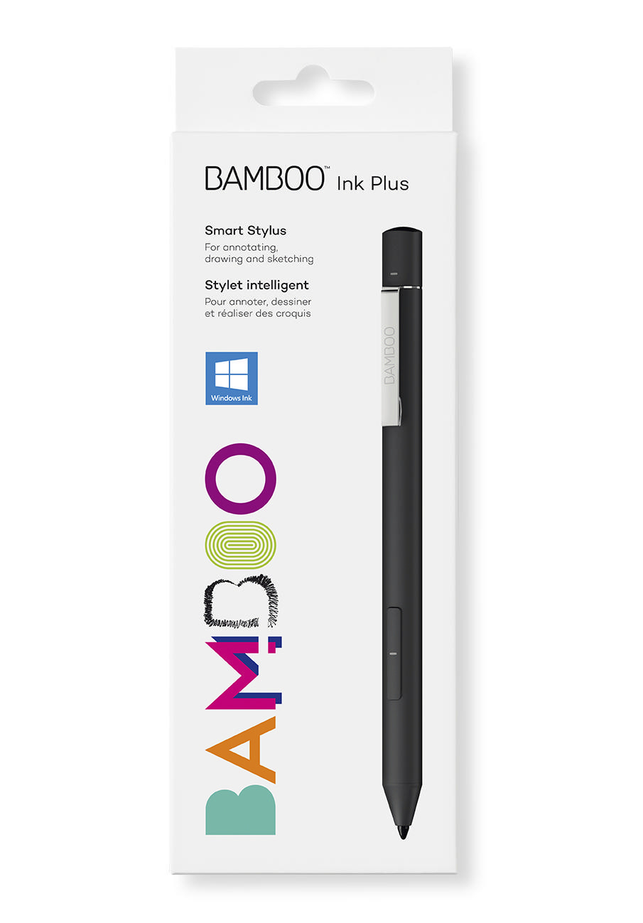WACOM Bamboo Ink Plus Eingabestift, Schwarz
