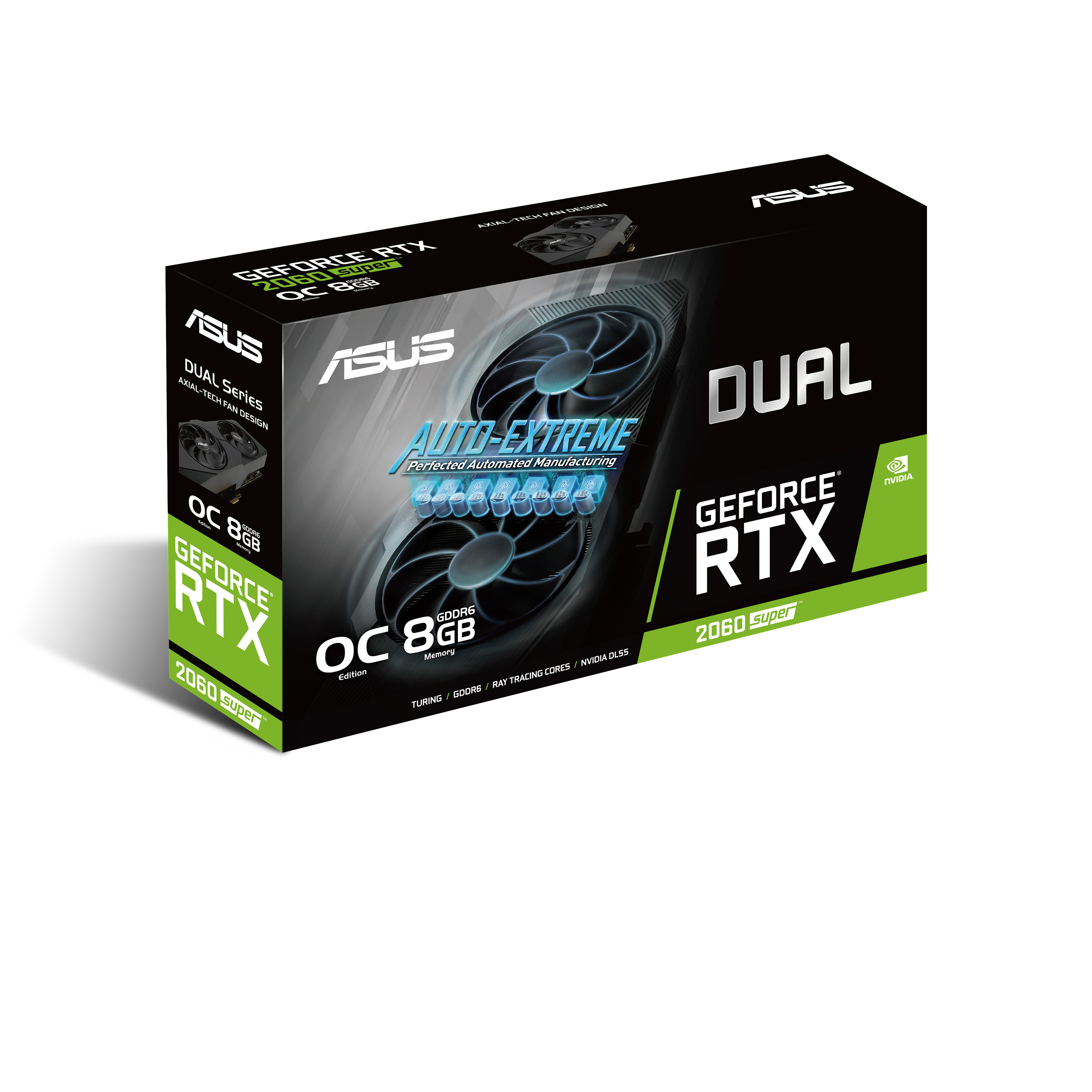 ASUS GeForce® RTX 2060 SUPER™ Dual Evo V2 OC 8GB (90YV0DZ0-M0NA00) (NVIDIA, Grafikkarte)