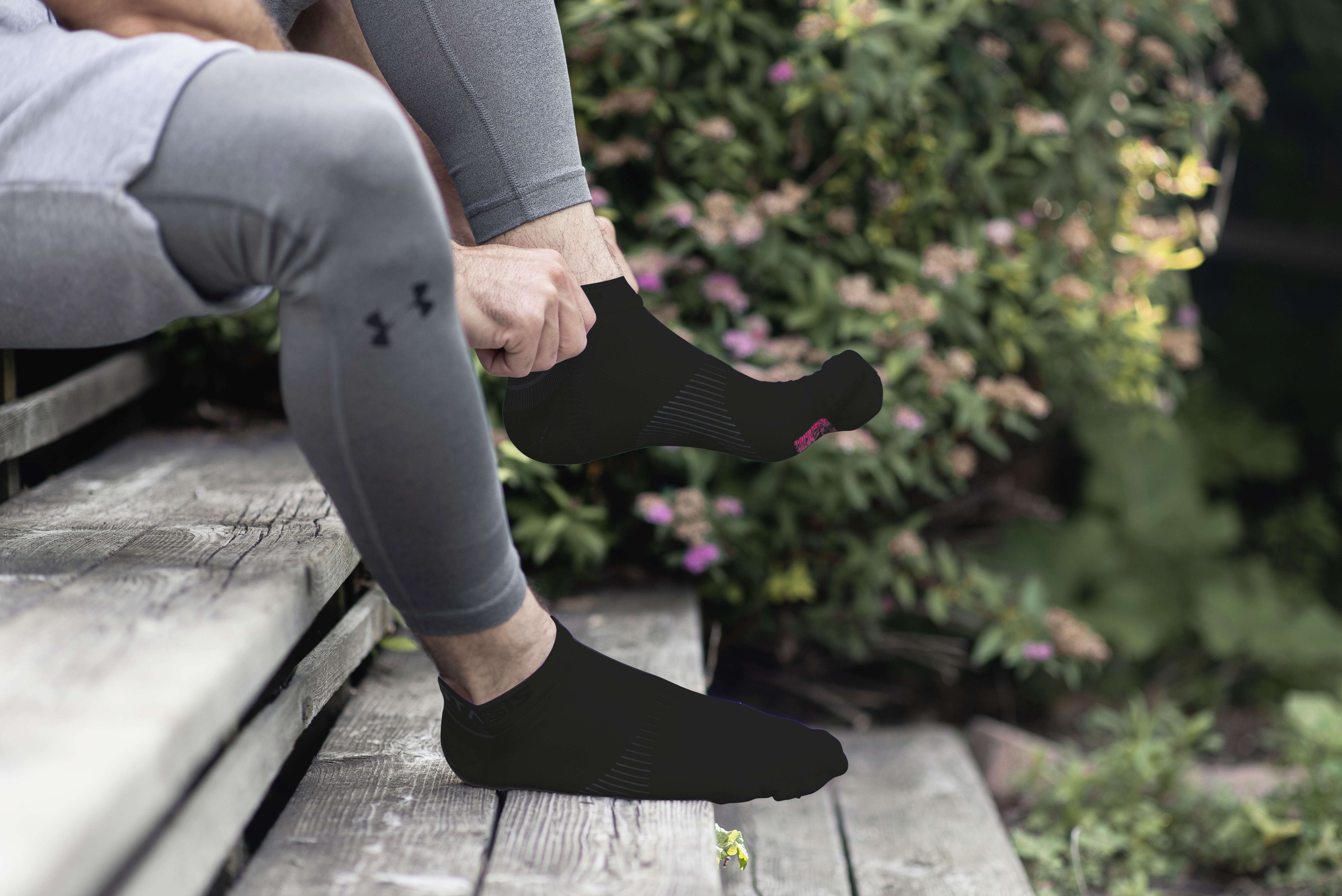MEDIA SHOP Neurosocks Athletic in Schwarz, Größe L