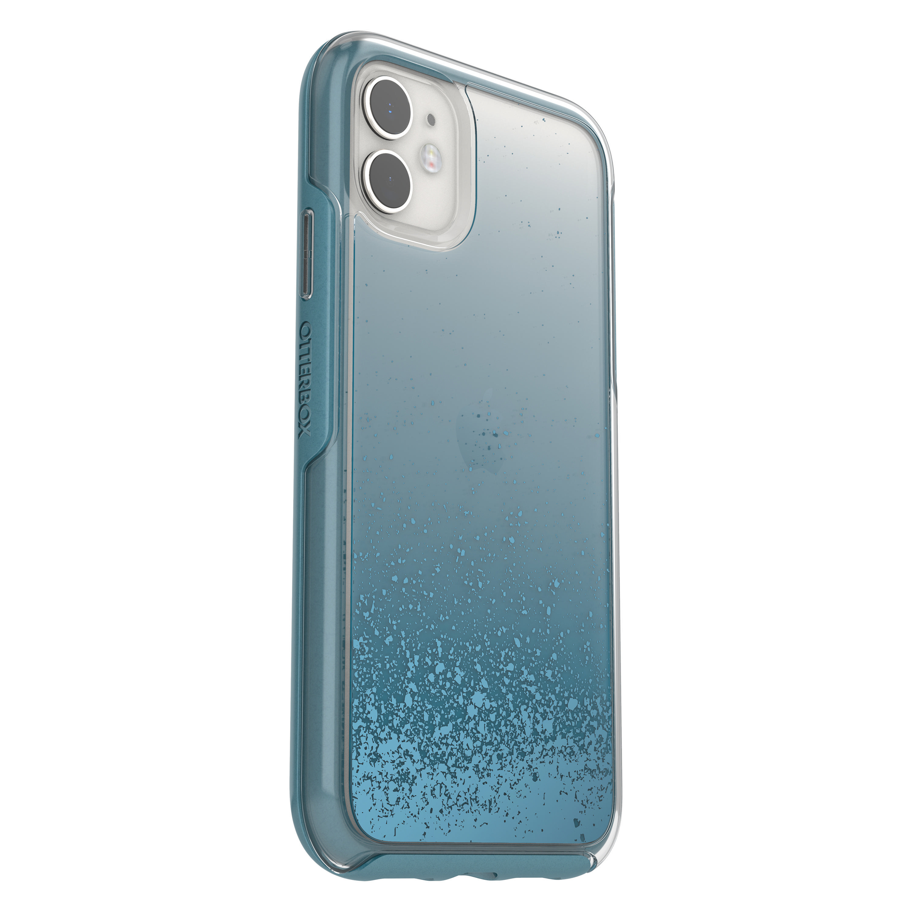 OTTERBOX Symmetry, Backcover, Apple, iPhone 11, Blau/Transparent