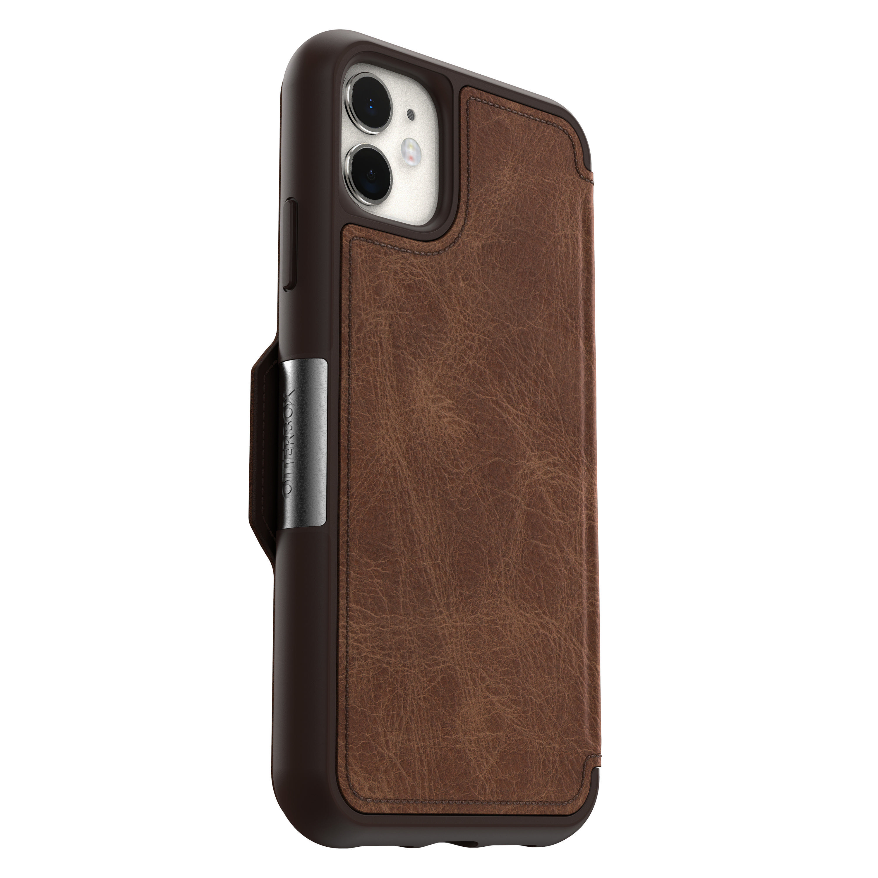 OTTERBOX Strada, Backcover, Apple, iPhone 11, Braun