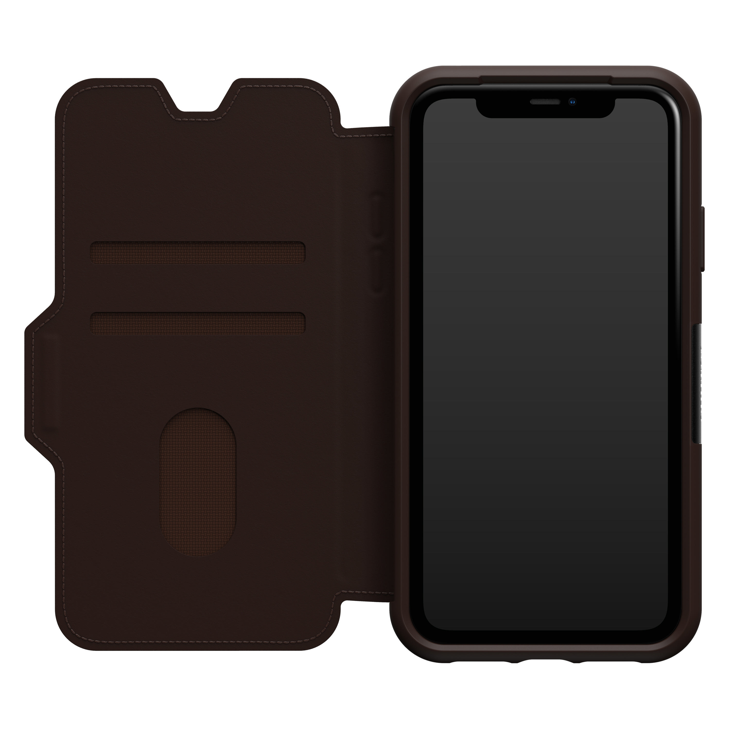 OTTERBOX Strada, Backcover, Apple, iPhone 11, Braun