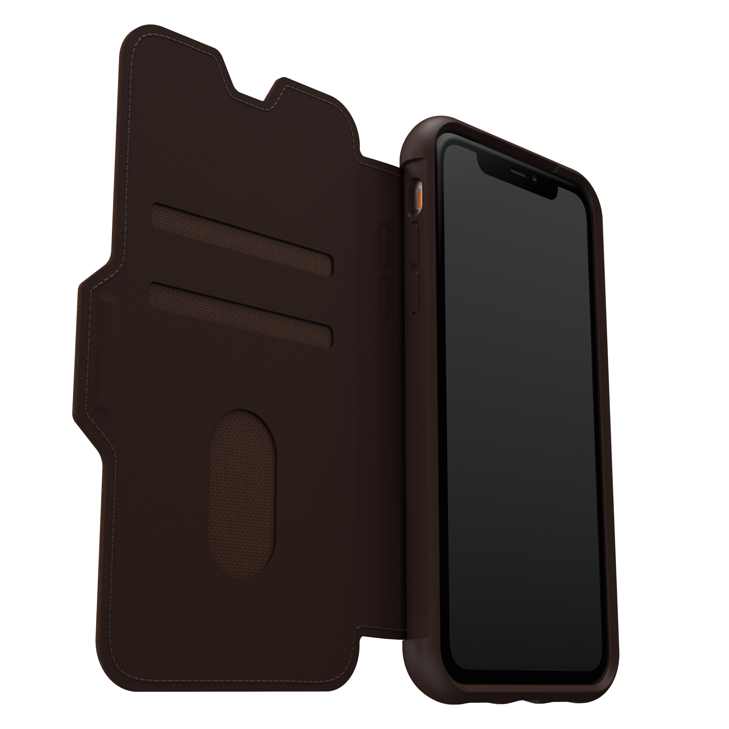 OTTERBOX Strada, Backcover, Apple, iPhone 11, Braun