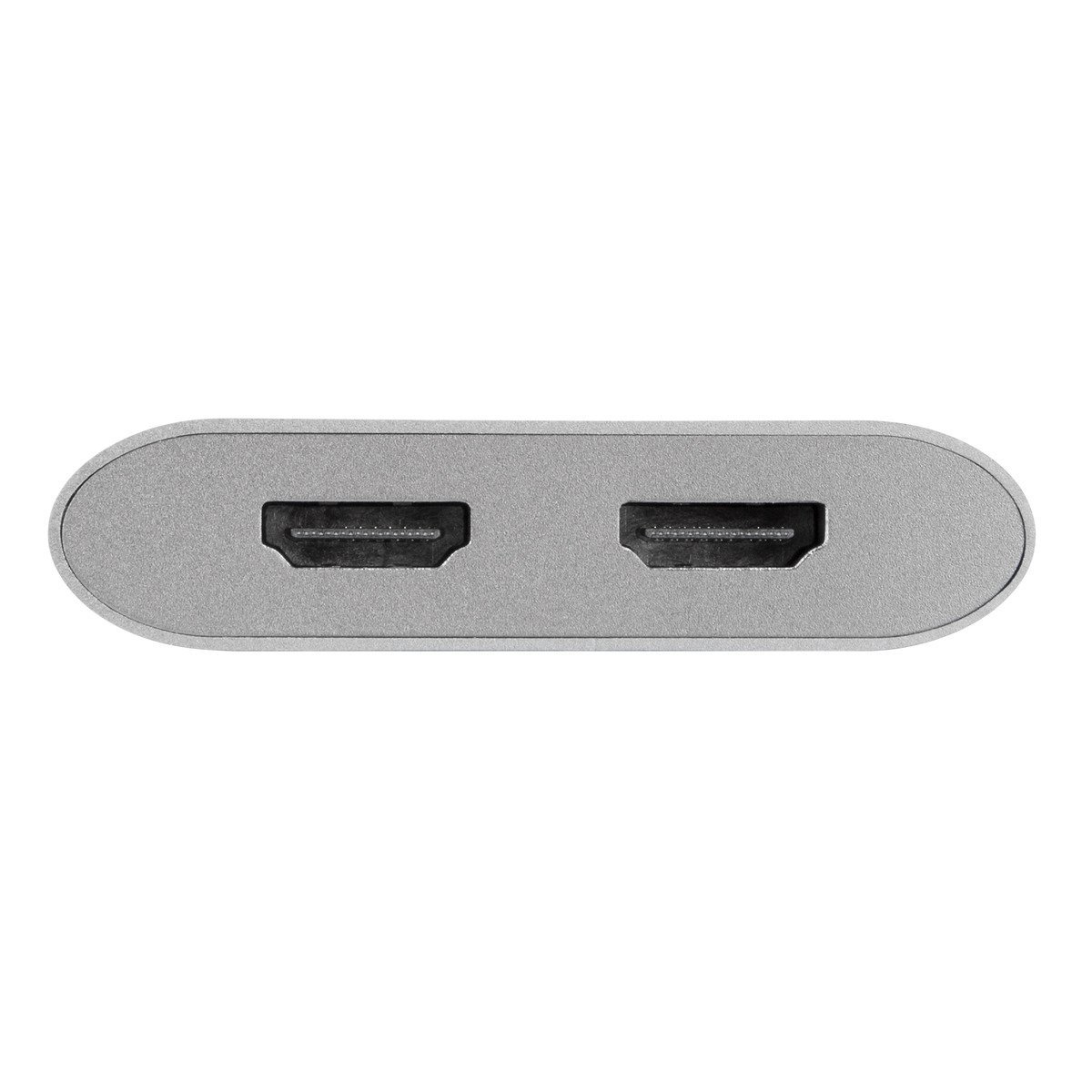 Adaptador USB-C 4k 2xHDMI - Targus ACA947EU, Docking Station, 2 puertos HDMI, 4K a 30 Hz, Plata