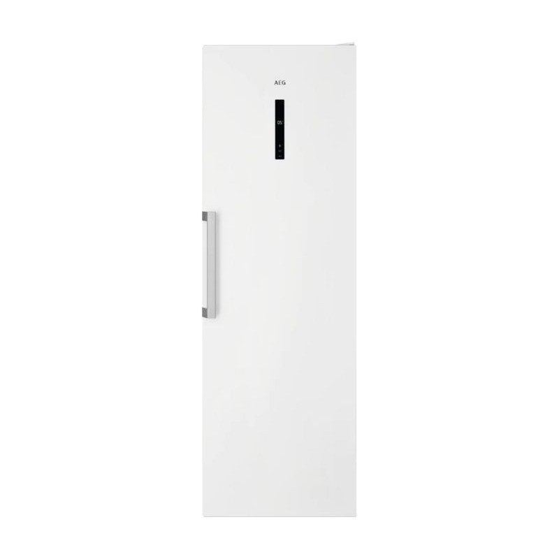 Frigorífico una puerta - AEG RKB638E5MXW, Independiente, MultiFlow, 380 l, 40 dB, Blanco