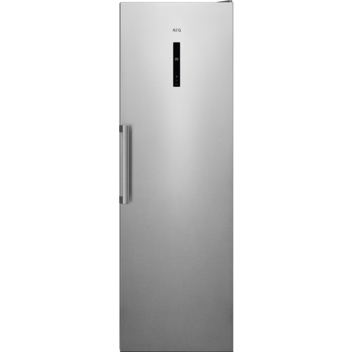 Frigorífico una puerta - AEG RKB638E5MX, 380 l, Independiente, 40 dB, Inox