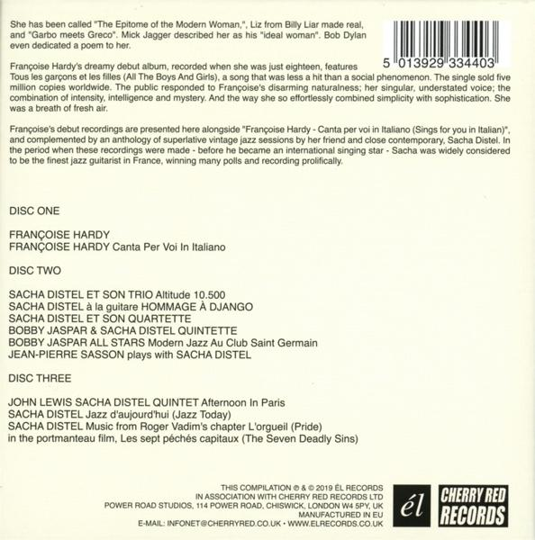 Sacha Distel, Bobby Jaspar, Françoise Hardy - Francoise Hardy/Swinging Jazz...(3CD Boxset)  - (CD)