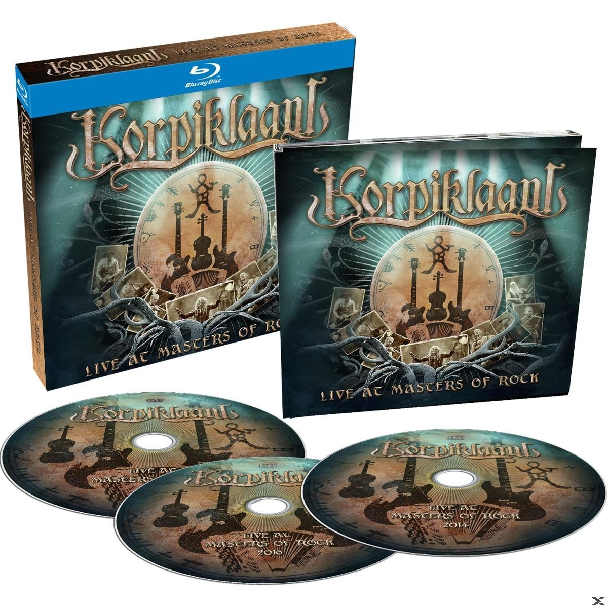 Korpiklaani 'Live at Masters of Rock' album készlet CD-kkel.