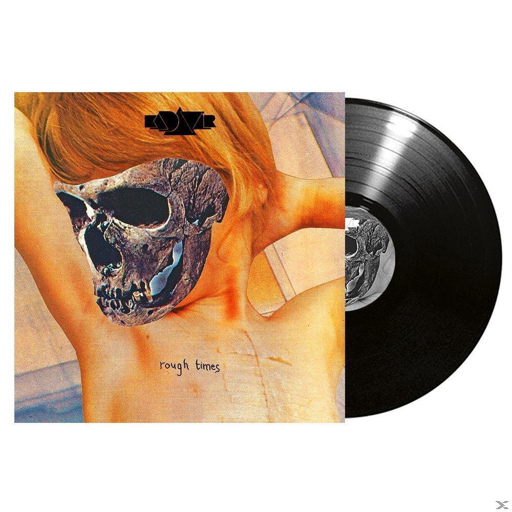 Vinyl lemez album borítója. Szürreális kép egy nőről koponya overlay-jel.