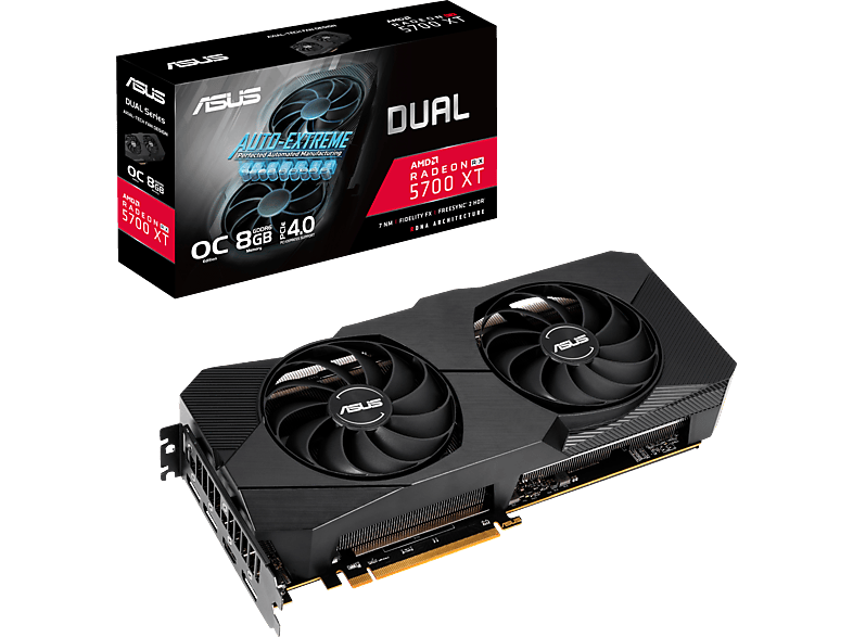 ASUS Radeon™ RX 5700 XT Dual Evo OC 8GB (90YV0DA2-M0NA00) (AMD ...