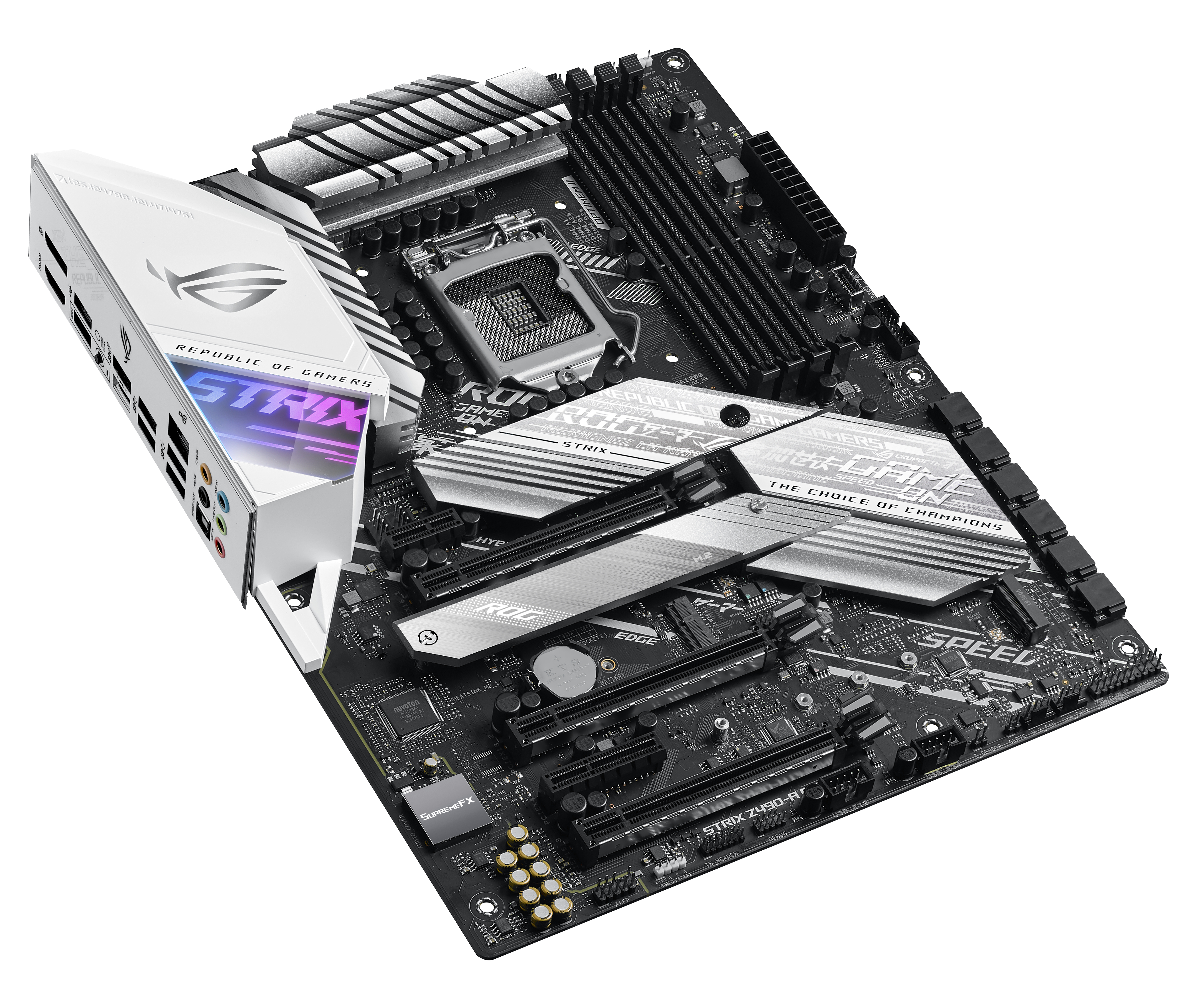 ASUS ROG STRIX Z490-A GAMING (90MB12Y0-M0EAY0) Mainboard Schwarz/Silber