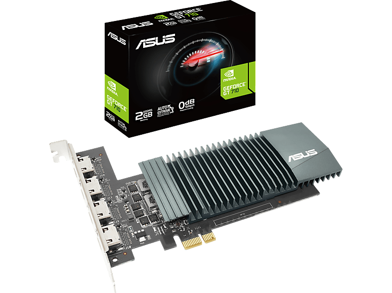 ASUS GeForce GT710 4H SL 2GD5 (90YV0E60-M0NA00) (NVIDIA, Grafikkarte)
