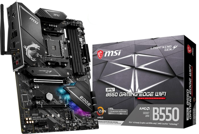 MSI Mainboard MPG B550 Gaming Edge WIFI (7C91-008R)