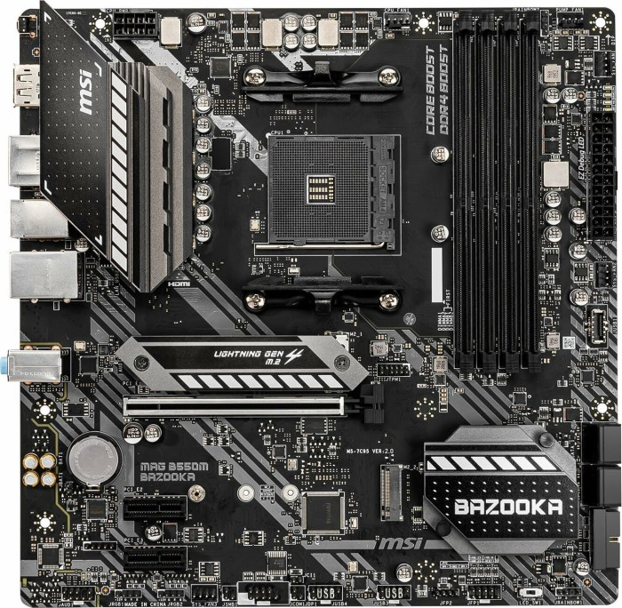 MSI Mainboard MAG B550M Bazooka (7C94-005R)
