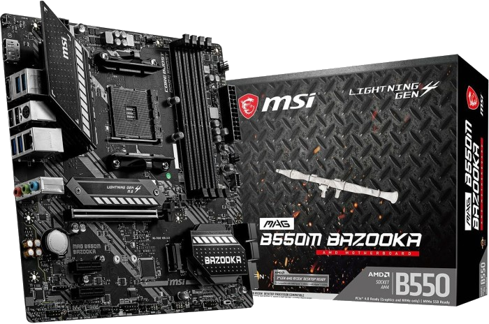 MSI Mainboard MAG B550M Bazooka (7C94-005R)