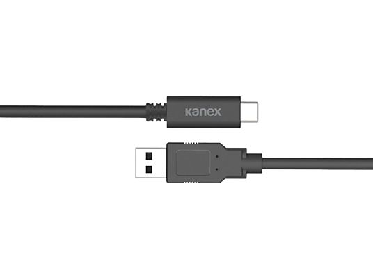 KANEX K181-1082-BK1M - Cavo USB-C a USB- A (Nero)