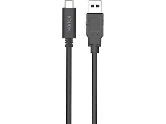 KANEX K181-1082-BK1M - Câble USB-C vers USB- A (Noir)