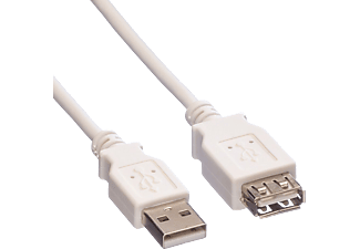 VALUE 11.99.8961 - Cavo USB-A a USB-B, 3 m, 480 Mbit/s, Bianco