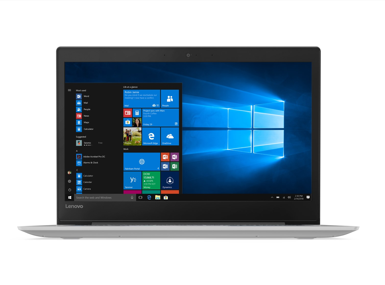 Portátil - Lenovo ideapad S130-14IGM, 14" HD, Intel® Celeron® N4000, 4 GB, 64GB eMMC, Windows 10 Home S, Gris