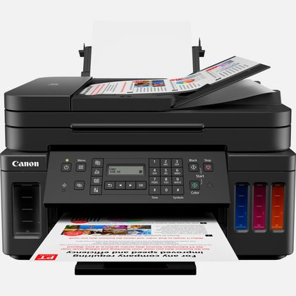 Impresora multifunción - Canon PIXMA G7050, Inyección de tinta, 4800 x 1200 DPI, A4, Wifi, Negro