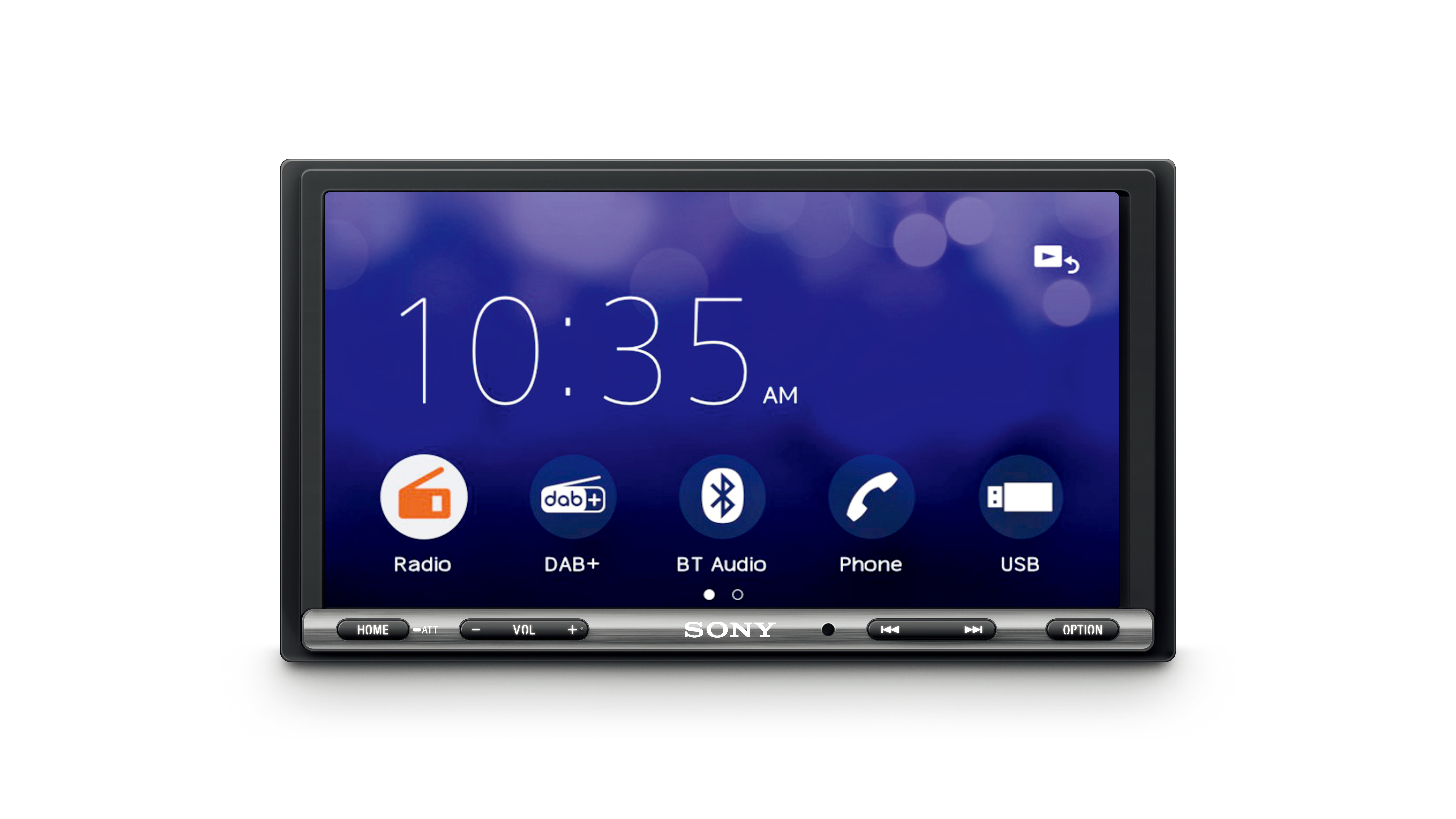 DAB+ DIN WebLink Watt 55 Display, 7\