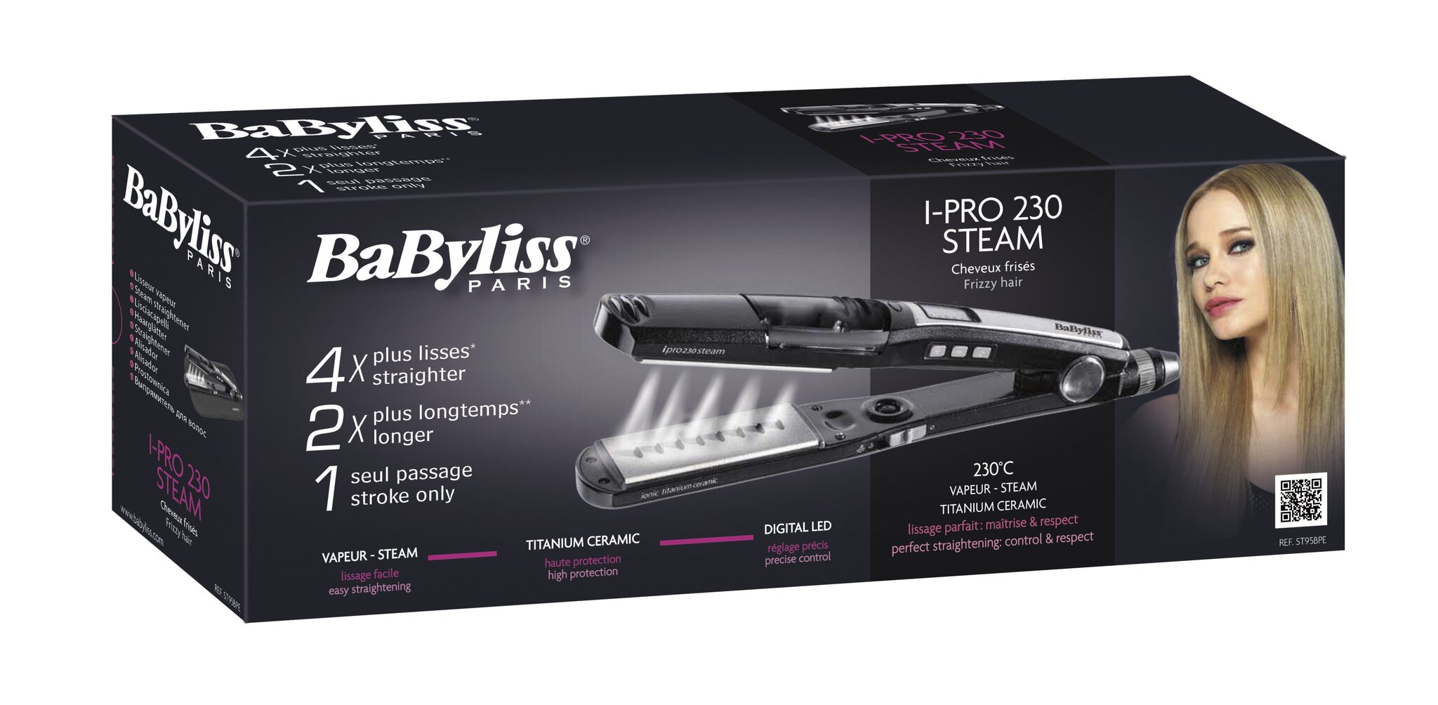 BABYLISS Stijltang I-Pro 230 Steam (ST95BPE)