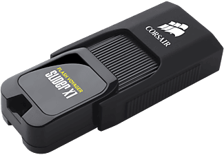 CORSAIR Flash Voyager Slider X1 - Chiavetta USB  (64 GB, Nero)