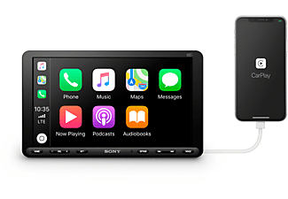 SONY XAV-AX8050ANT 9" großes Display CarPlay, AndroidAuto, WebLink 2.0 Autoradio 1 DIN, 55 Watt