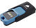 CORSAIR Flash Voyager Slider - Chiavetta USB  (128 GB, Nero/Blu)