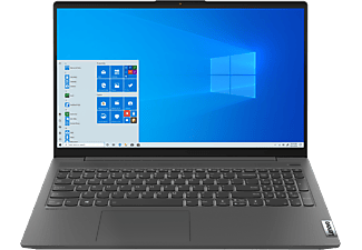 LENOVO-IDEA IdeaPad 5i 15IIL05 - Notebook (15.6 ", 256 GB SSD + 1 TB HDD, Graphitgrau)