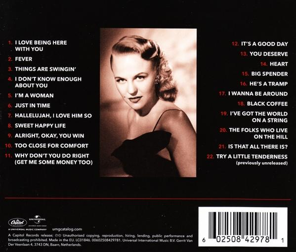 Peggy Lee - Ultimate Peggy Lee  - (CD)