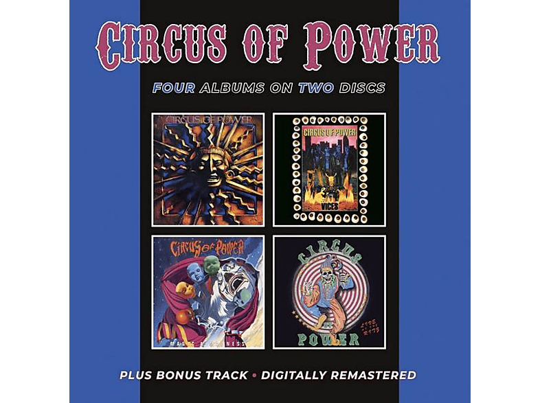 Circus Of Power CIRCUS OF POWER/VICES/MAGIC And MADNESS/LIVE AT THE