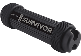 CORSAIR Flash Survivor Stealth - Chiavetta USB  (128 GB, Nero)