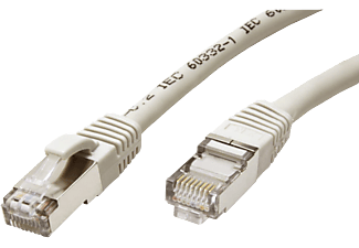 VALUE 21.99.0700 - Câble réseau, 0.5 m, Cat-6, Gris