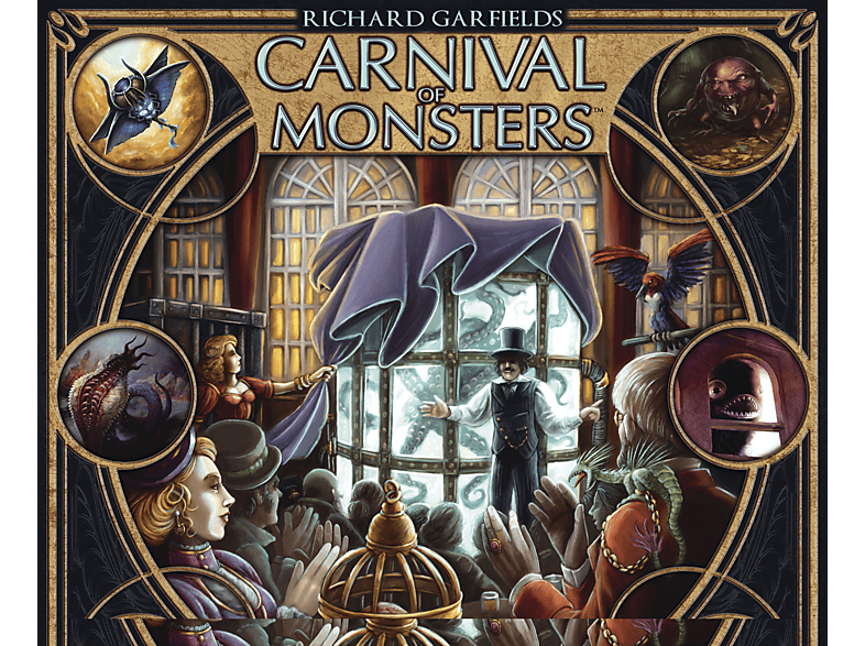 AMIGO Gesellschaftsspiel Monsters of Carnival Mehrfarbig