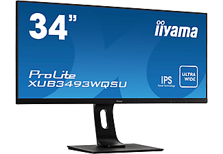 IIYAMA Monitor ProLite XUB3493WQSU-B1, 34 Zoll, UWQHD, 4ms, schwarz