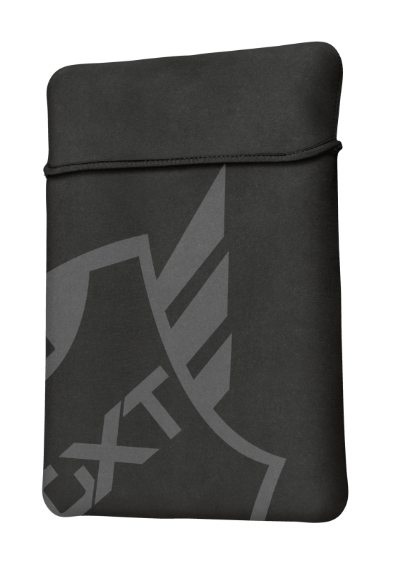 Funda - Trust GXT 1242C Lido, Para portátiles de hasta 15.6", Diseño reversible, Negro