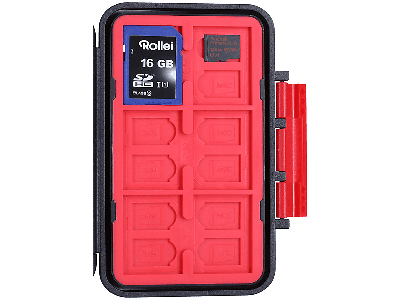 ROLLEI 22782, SD-Karten Tasche, Schwarz