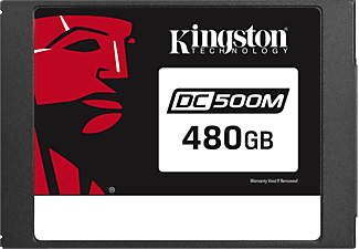 KINGSTON DC500M - Festplatte (SSD, 480 GB, Schwarz)