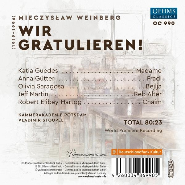 CD-Cover mit Text in mehreren Sprachen, Namen und Logo.