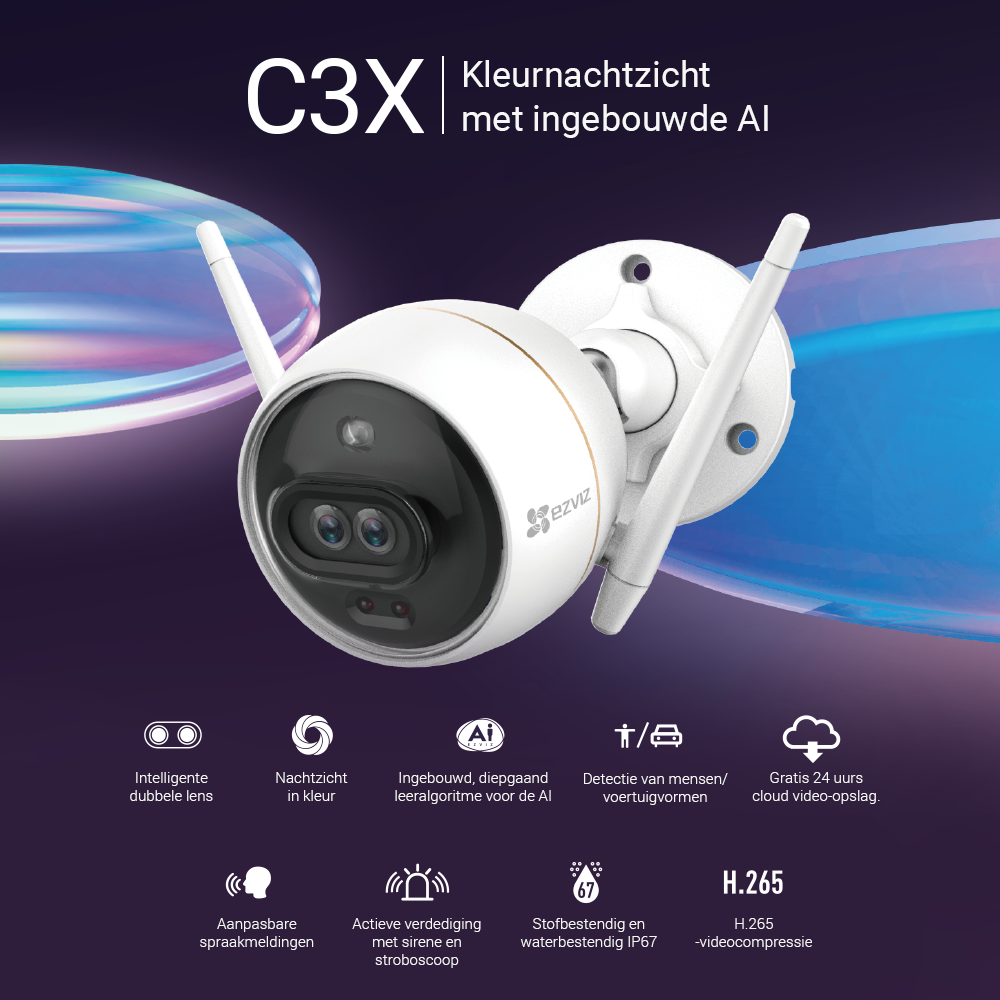 EZVIZ C3X buitencamera