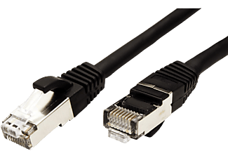 VALUE 21.99.1225 - Câble réseau, 0.5 m, Cat-6, Noir