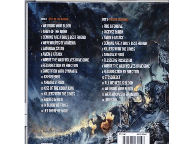 Thumbnail - Powerwolf - Best of the Blessed (2CD Mediabook) (CD)