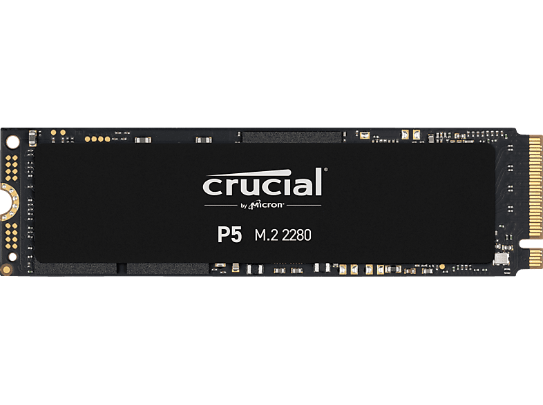 Festplatte, via 1 TB intern SSD CRUCIAL M.2 P5 PCIe,