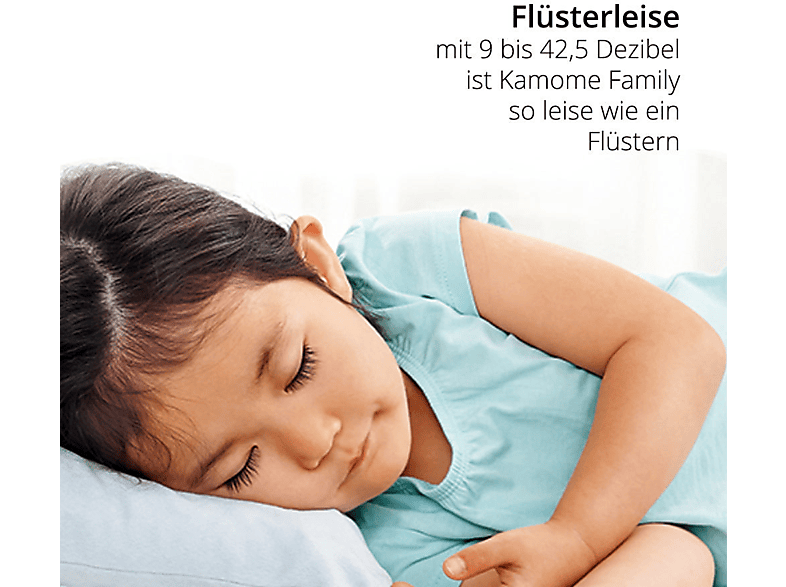 KAMOME FKLS-281D Family Standventilator Weiß/Silber (18 Watt)