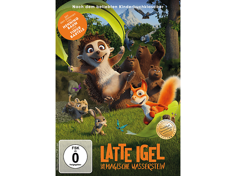 Latte Igel und der magische Wasserstein [DVD]