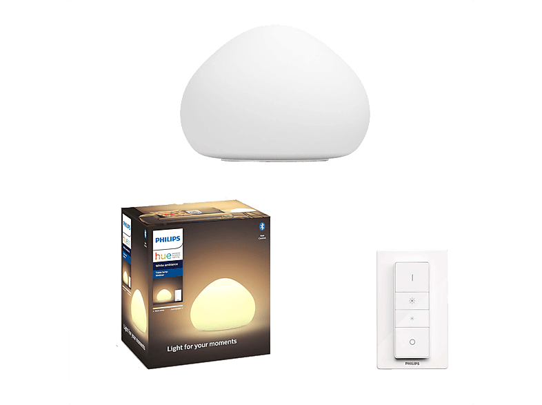 Philips Hue Wellner Tafellamp Wit