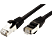 VALUE 21.99.1235 - Câble réseau, 1 m, Cat-6, Noir